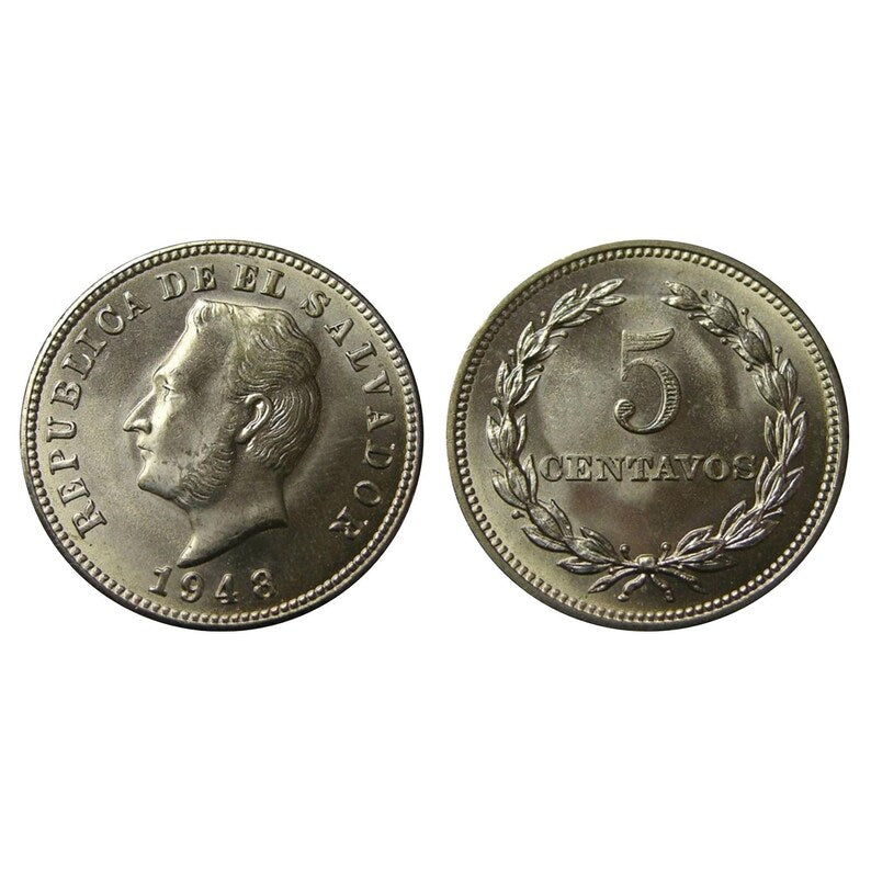El Salvador 5 Centavos