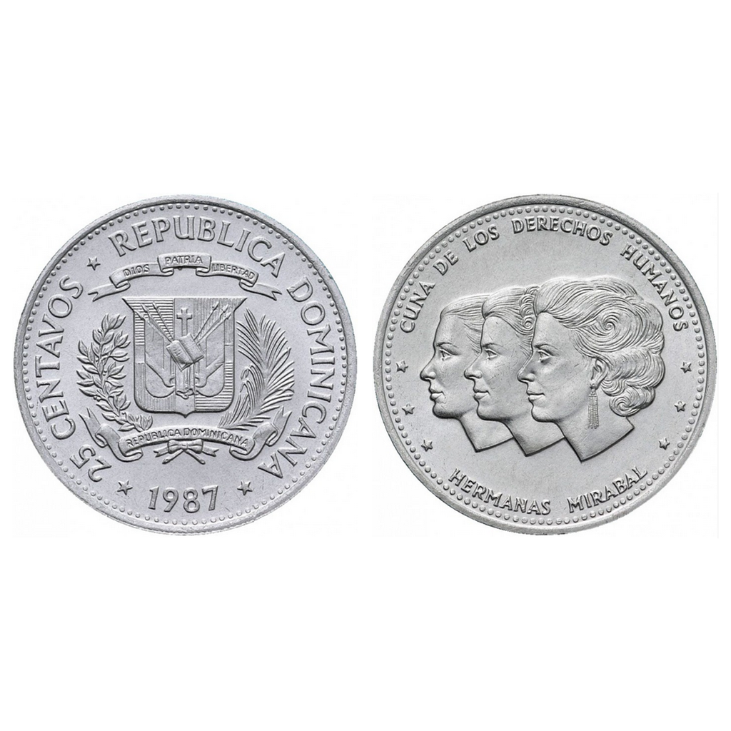 Dominican Republic 25 Centavos