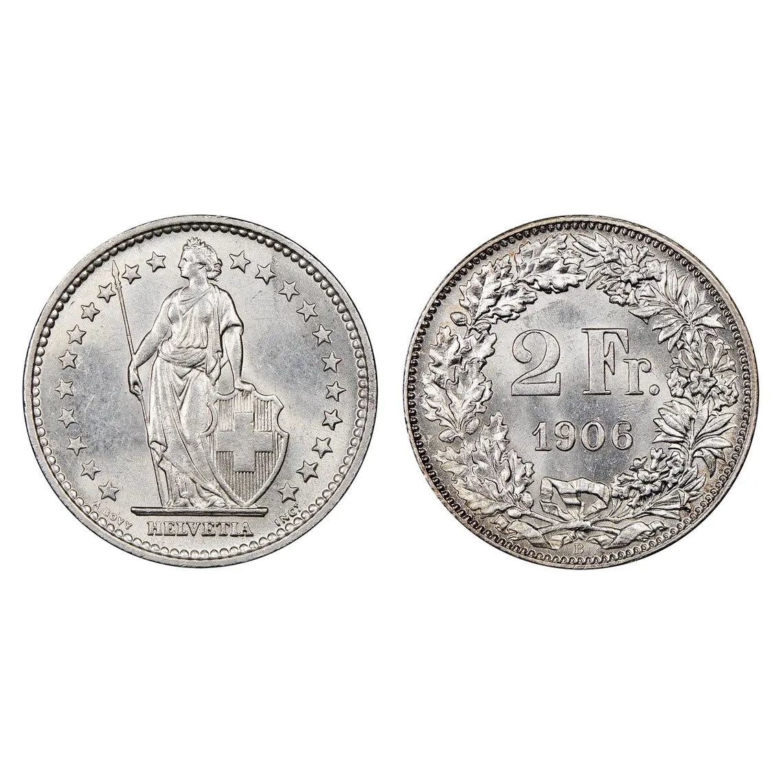 Switzerland 2 Francs Silver