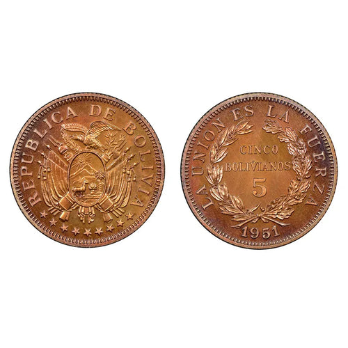 Bolivia 5 Bolivianos