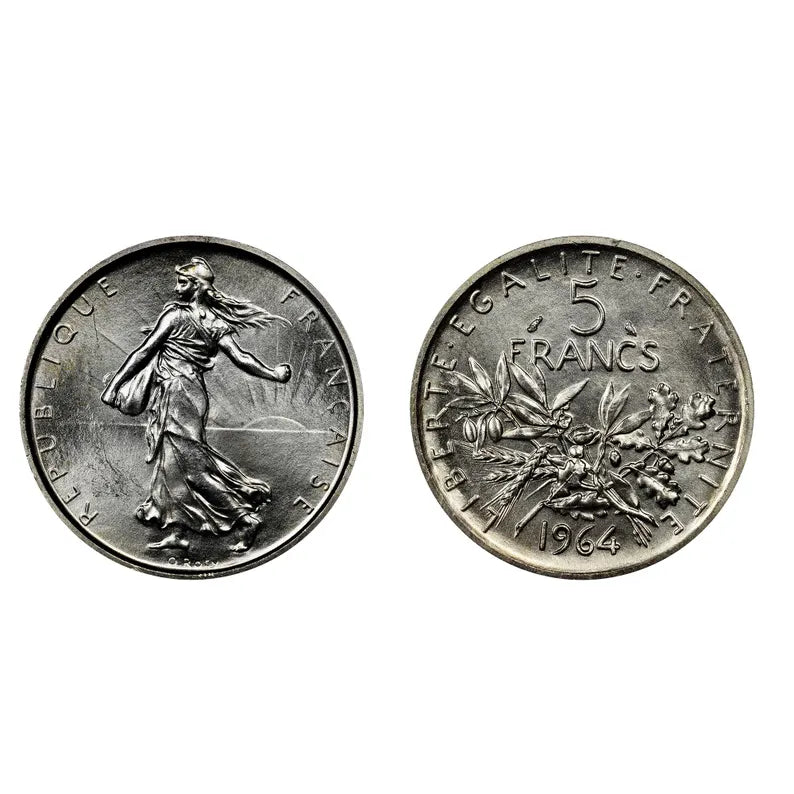 France 5 Francs Silver