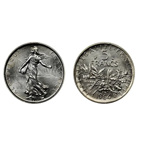 France 5 Francs Silver