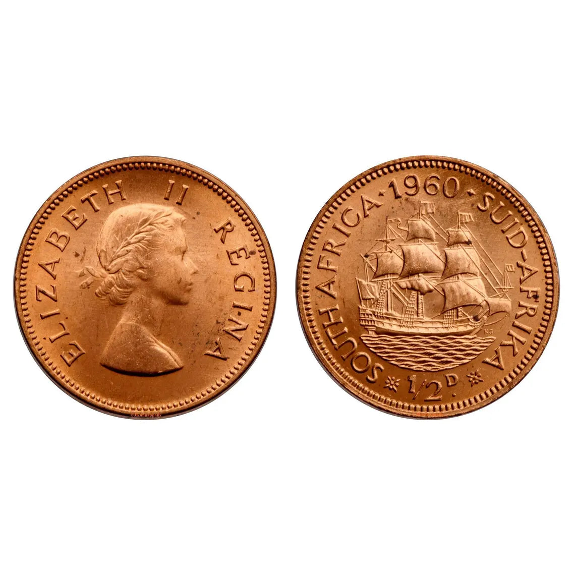 South Africa Half Penny